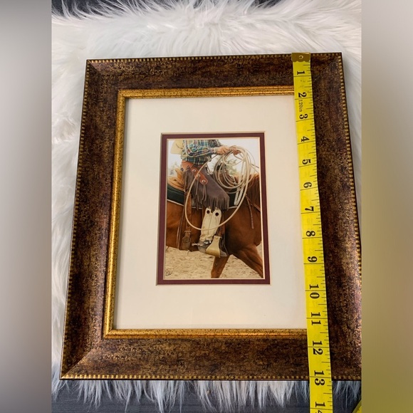 Rustic Brown Framed Western Art Print - Picture 5 of 6